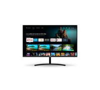 SPC Smart Monitor 24 - Écran PC Android TV Full HD 24", Haut-parleurs intégrés, connectivité Mobile, Design Ultra-Fin, télécommande et accès au Contenu en Streaming (Netflix, Prime Video, Youtube)