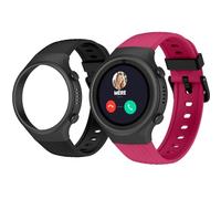 SPC SMARTEE 4G Junior - Montre Enfant 4G, GPS, Bordeaux
