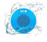 SPC Splash 2 - Haut-parleur de douche sans fil Bluetooth 5.0 avec ventouse, IPX5, radio FM, mains libres, microphone, bleu