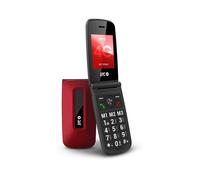 SPC TITAN 2 - Téléphone portable pour personnes âgées avec touches XL, 4G, Vol. 105dB, Rouge