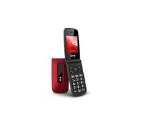 SPC TITAN 2 - Téléphone portable pour personnes âgées avec touches XL, 4G, Vol. 105dB, Rouge