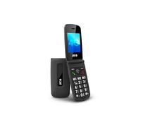 SPC Titan 2 - Téléphone Portable Senior 4G à clapet Grandes Touches, Son 105 DB et écran 2,4’’ | Facile à Utiliser et Configuration à Distance | 3 Contacts directs | Batterie jusqu'à 7 Jours - Noir