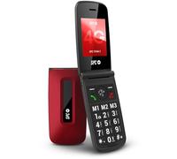 SPC Titan 2 - Téléphone Portable Senior 4G à clapet Grandes Touches, Son 105 DB et écran 2,4’’ | Facile à Utiliser et Configuration à Distance | 3 Contacts directs | Batterie jusqu'à 7 Jours - Rouge