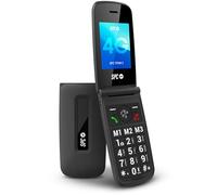 SPC Titan 2 - Téléphone Portable Senior 4G à clapet Grandes Touches, Son 105 DB et écran 2,4’’ | Facile à Utiliser et Configuration à Distance | 3 Contacts directs | Batterie jusqu'à 7 Jours - Noir