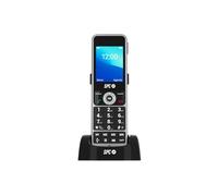 SPC WD100 - Téléphone sans Fil avec SIM et Base de Charge | 4G, appels Volte et VoWiFi | Écran TFT 2,4” | Environnement Android | Configuration à Distance | Bluetooth et WiFi | 4 Contacts Rapides