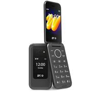 SPC Wild - Téléphone de Base 4G pour la déconnexion numérique et la première Connexion sécurisée | Appareil Photo, Double écran, Bouton SOS et Batterie de 7 Jours | Noir