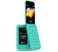 SPC Wild - Téléphone de Base 4G pour la déconnexion numérique et la première Connexion sécurisée | Appareil Photo, Double écran, Bouton SOS et Batterie de 7 Jours | Turquoise
