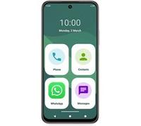 Spc Zeus 2 Elite - Smartphone seniors 6,7” 128 Go, triple caméra 50 MP, NFC, charge rapide, mode facile, icônes XL, argent Argent
