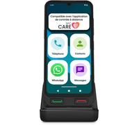 SPC Zeus 2 Pro - Smartphone pour seniors 6,1"" Mode Facile, 128 Go, Double SIM, Bouton SOS, Station de charge