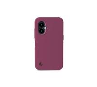 SPC Coque Zeus 2 – Silicone 5 pouces anti-choc, microfibre, compatible chargeur, grenat