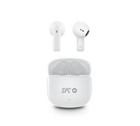 SPC Écouteurs sans fil Zion 2 – Bluetooth, 28 h d'autonomie, contrôle tactile – Blanc
