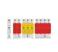 SPD 1P 2P 3P 4P Surge Protector Low Voltage AC Distribution Household Lightning Protection Device Arrester LBO 20KA 40KA 60KA MQXFCZUX(4P,30-60KA)