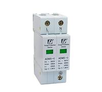 SPD 20-40kA 2P + N 385V 20kA/40kA 10kA/20ka 30kA/60kA 40kA/80kA AC Din Rail parasurtenseur dispositif de protection contre les surtensions basse tension Interrupteur automatique (Size : 30KA60KA)