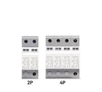 SPD AC House Surge Protective Device 275V Protector Arrester Protection Type T1+T2 2P 4P 20KA~40KA 1P+N 3P+N EKU5 NWPNLXEA((T1 T2) 2P 275V)