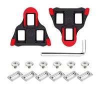 SPD Cleats,SPD SL Pédales,Taquets,Plaque de Chaussure Shimano pour vélo Cleats Set,Rouge-pédales Pliantes Plaques de Chaussure Shimano Accessoires pour vélo Set Bike,Lookpédale Pédales Sport pour VTT