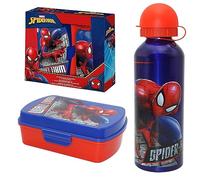 Kid's Touring Pack lunch box et gourde isotherme Spider-Man SP50006 500 ml doré 22,5x21x7 cm
