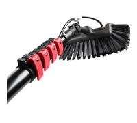 Spdazzleburst Nettoyeur de vitres télescopique, Perche télescopique High Clean de 3,6 à 12 m, Nettoyeur de Toit de véranda Extensible, Nettoyage des Panneaux photovoltaïques et solaires,12M/39FT