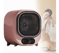 Spdazzleburst Petit sèche-Linge, sèche-Linge Compact et Mini, sèche-Linge à Condensation, sèche-Linge à évacuation, capacité de 0,8 kg, pour Une Utilisation sur comptoir ou fixée au Mur,Pink