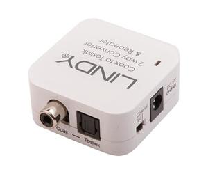 SPDIF Digital / Toslink Audio Converter - Convertisseur de support - RCA / TOSLINK