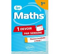 Spé Maths 1re