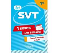 Spé Svt 1re