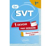 Spé SVT - 1re Devenez incollable à l'écrit ! - Martin Le Coz - Ellipses - broché - Scolaire / Universitaire