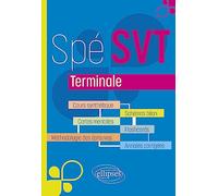 Spé Svt Terminale - Cours Synthétique - Cartes Mentales - Méthodologie Des Épreuves - Schémas Bilan - Flashcards - Annales Corrigées