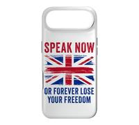 Speak Now Or Forever Lose Your Freedom - Free Speech UK Coque pour iPhone Air