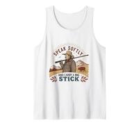 Speak Softly and Carry a Big Stick Citation Président Roosevelt Débardeur