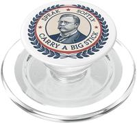 Speak Softly Carry a Big Stick, œuvre présidentielle de Roosevelt PopSockets PopGrip pour MagSafe