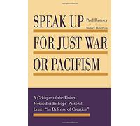 Speak Up For Just War Or Pacifism