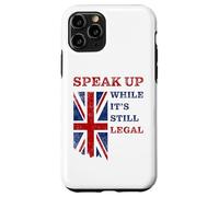 Speak Up - While It's Still Legal: Free Speech UK Coque pour iPhone 11 Pro