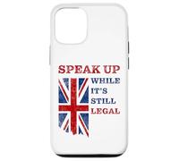 Speak Up - While It's Still Legal: Free Speech UK Coque pour iPhone 12/12 Pro