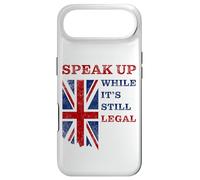 Speak Up - While It's Still Legal: Free Speech UK Coque pour iPhone Air