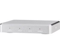 SpeaKa Professional 2 ports Répartiteur HDMI boîtier en aluminium, compatible avec lultra HD 3840 x 2160 pixels