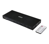 SpeaKa Professional 4x2 ports Switch HDMI avec ports audio 3840 x 2160 Mill.