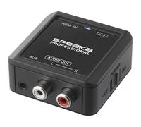 SpeaKa Professional audio Convertisseur [HDMI - Cinch-RCA]