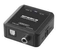 SpeaKa Professional audio Convertisseur [HDMI - coaxial, Toslink]