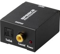 SpeaKa Professional AV Convertisseur SP-ATDAC-100 [Cinch-RCA - Toslink, Cinch-RCA numérique]