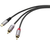 SpeaKa Professional Câble USB 2.00 m noir/gris SP-14353908
