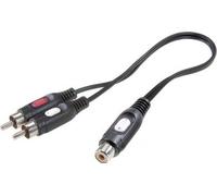 SpeaKa Professional Cinch Audio Y-Adapter [2x Cinch-Stecker
