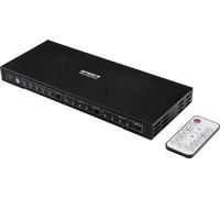 SpeaKa Professional Commutateur matriciel HDMI 4x2 ports avec ports audio 3840 x 2160 Mio