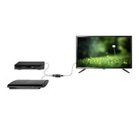 SpeaKa Professional - Commutateur vidéo/audio - 2 x HDMI - de bureau