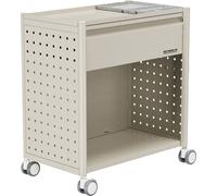 SpeaKa Professional Conteneur roulant marron clair (l x H x P) 300 x 545 x 500 mm Nombre de tiroirs: 1 SP-13660888 SP-MCT03-03