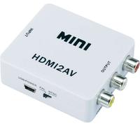 SpeaKa Professional Convertisseur HDMI / RCA [1x HDMI femelle => 3x RCA femelles] Blanc SpeaKa Professional (989287)