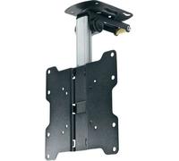 SpeaKa Professional DH-1500 Support TV pour plafond Avec mécanisme de verrouillage, hauteur réglable 43,2 cm (17) - 94,0 cm (
