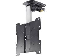 SpeaKa Professional DH-1500 Support TV pour plafond avec système de verrouillage, réglable en hauteur 43,2 cm (17) - 94,0 cm (37) mobile