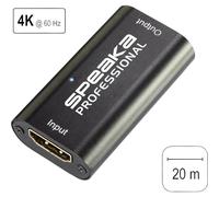 SpeaKa Professional HDMI™ Répéteur câble de signal 20 m