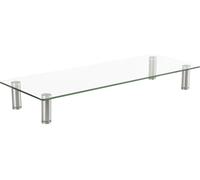 SpeaKa Professional Réhausseur de moniteur Plage daltitude: 75 à 90 mm transparent