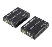 SpeaKa Professional SP-11562928 1 Port Set extendeur HDMI pilotable sur Ordinateur 4096 x 2160 Pixels Noir